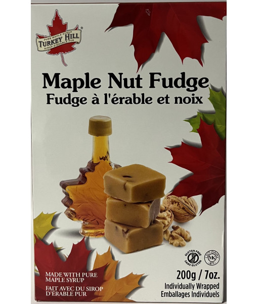 Turkey Hill<br>Fudge à l'érable et noix<br>200g / 7oz