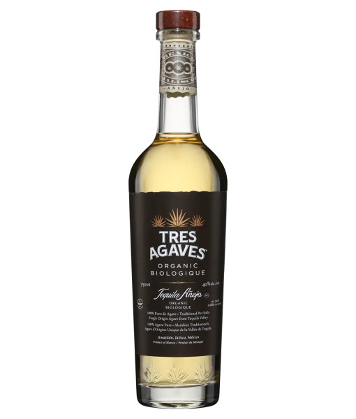 Tres Agaves Anejo<br>Téquila   |   750 ml   |   Mexique  Jalisco