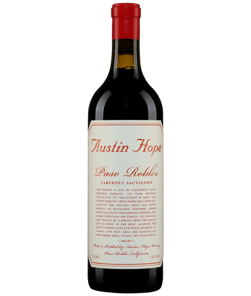 Austin Hope Cabernet-Sauvignon Paso Robles 2020<br>Vin rouge   |   750 ml   |   États-Unis  Californie