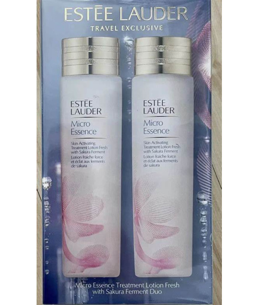 Estée Lauder<br>Micro Essence Treatment Lotion Fresh With Sakura Ferment Duo<br>2 X 200ml / 2 X 6.7 Oz.