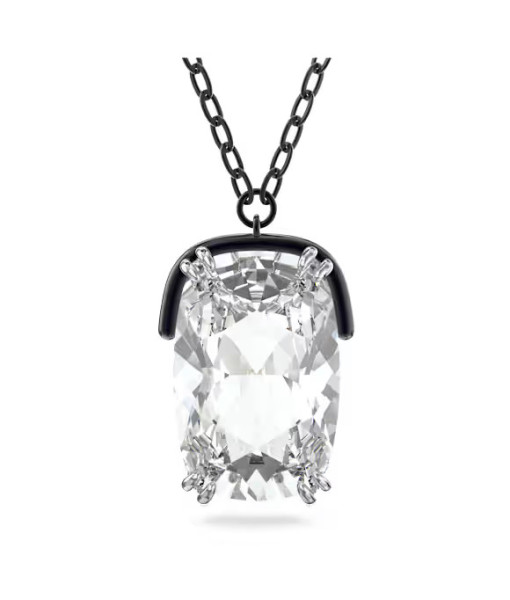 Swarovski <br> Pendentif Harmonia <br> Cristal oversize, Blanc, Finition mix de métal