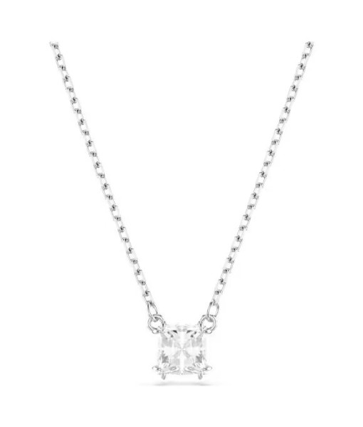 Swarovski <br> Pendentif Stilla Attract <br> Taille Carré, Blanc, Métal rhodié