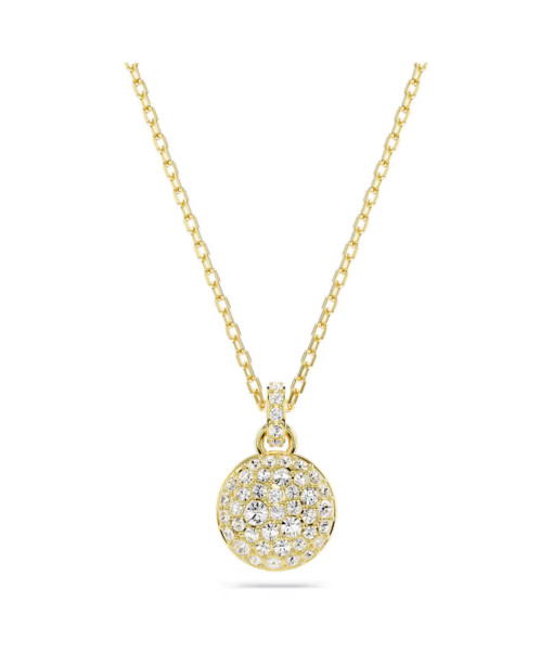 Swarovski <br> Pendentif Sublima <br> Blanc, Placage de ton or