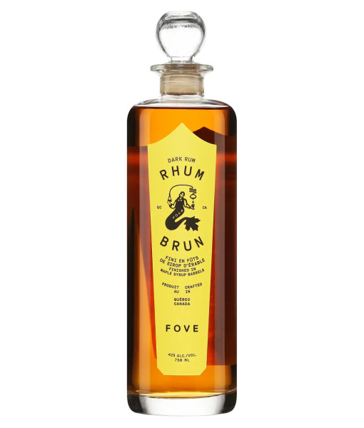 Fove Rhum brun<br>Rhum ambré   |   750 ml   |   Canada  Québec