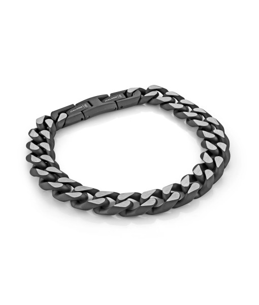 Italgem Steel <br> BRACELET À MAILLONS CUBAIN 11MM