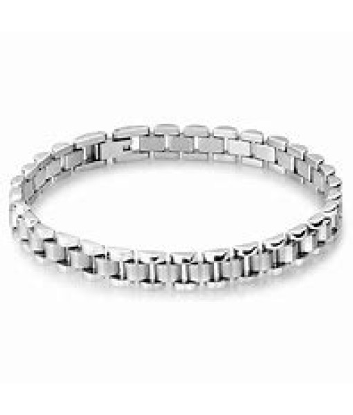 Italgem Steel <br>BRACELET DE MAILLONS DE MONTRE 8MM