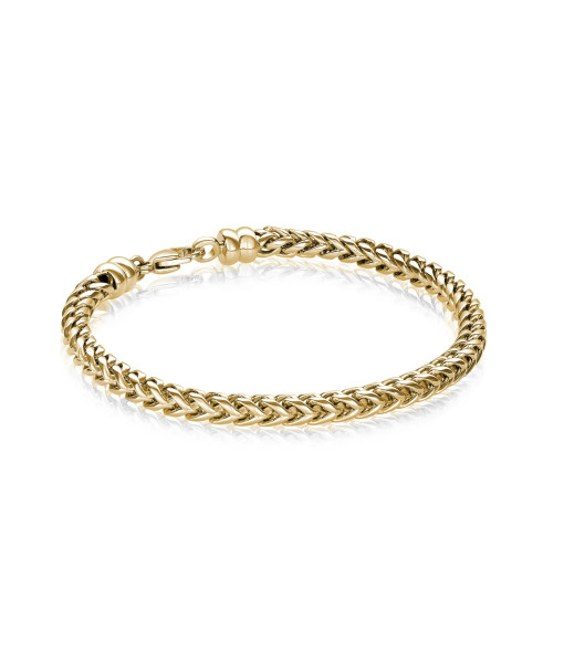 Italgem Steel <br>BRACELET MAILLON FRANCO ROND 5MM