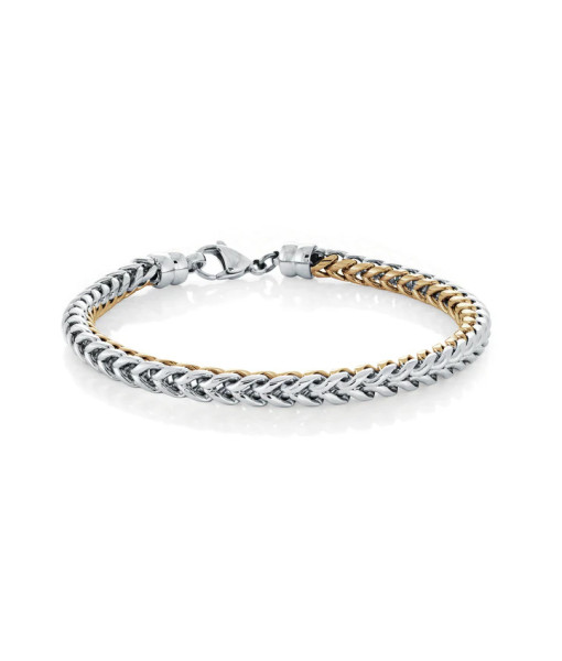 Italgem Steel <br> BRACELET MAILLON FRANCO ROND 5MM