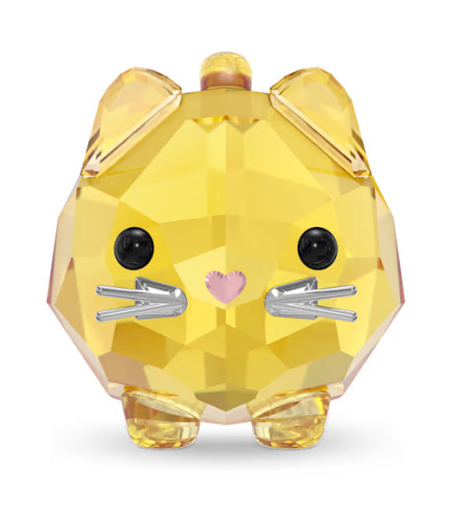 Swarovski <br> Chubby Cats Chat Jaune