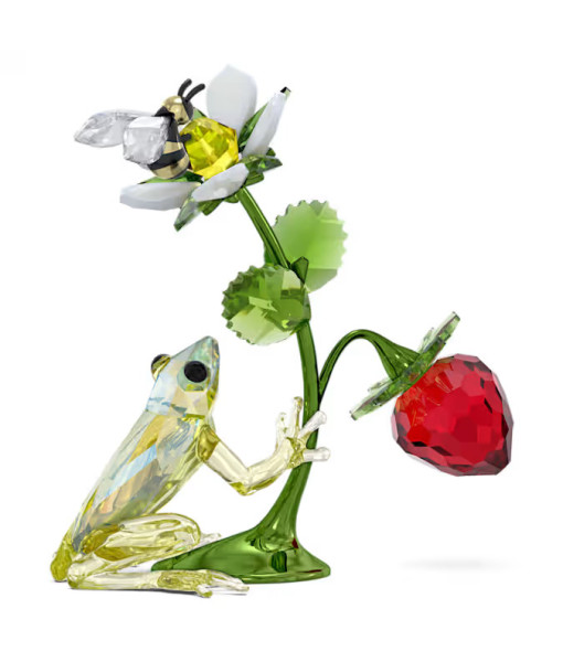 Swarovski <br>Idyllia Grenouille<br>Abeille et Fraise