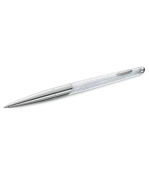 Swarovski <br> Stylo à bille Crystalline Nova <br> Ton argenté, Métal chromé