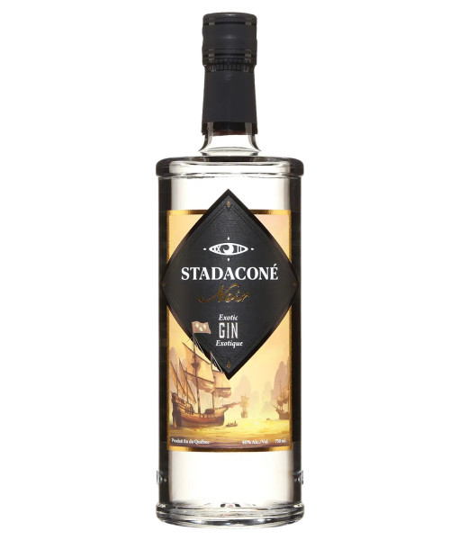 Stadaconé Noir<br>Dry gin aromatisé   |   750 ml   |   Canada  Québec