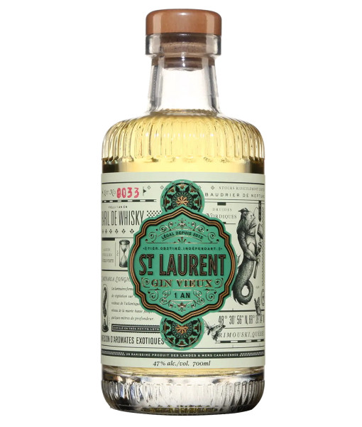 St-Laurent Gin Vieux<br>Dry gin   |   700 ml   |   Canada  Québec