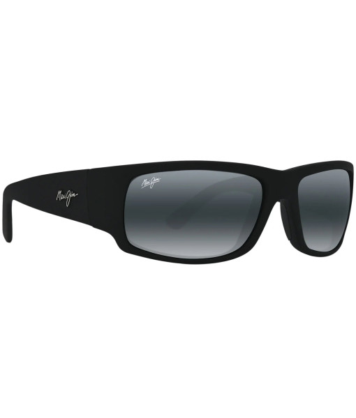 Maui Jim <br> WORLD CUP <br> Monture Caoutchouc Noir Mat, Verre Gris Neutre