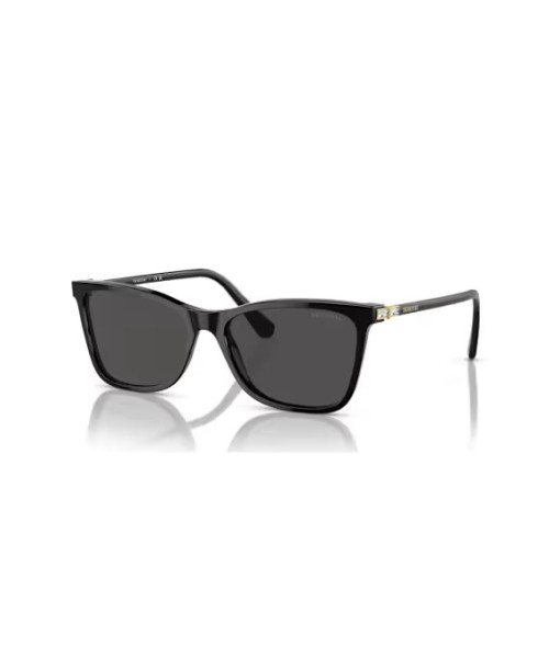 Swarovski <br> Lunettes de soleil <br> Forme carrée, SK6004, Noires