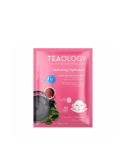 Teaology<br>Peach Tea Hyaluronic Mask<br>21 ml / 0.71 fl.oz.