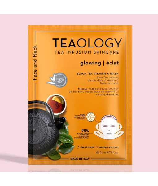 Teaology<br>Black Tea Vitamin C Mask<br>21 ml / 0.71 fl.oz.