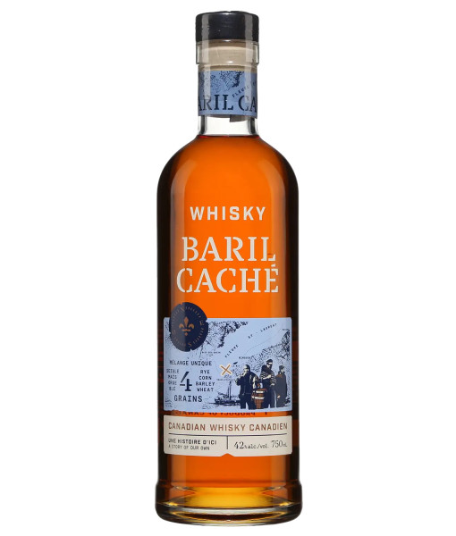 Baril Caché<br>Whisky canadien   |   750 ml   |   Canada  Québec