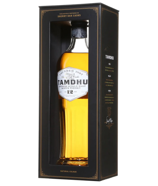 Tamdhu 12 Year's Old Vallée de Spey Single Malt<br>Whisky écossais   |   700 ml   |   Royaume Uni  Écosse