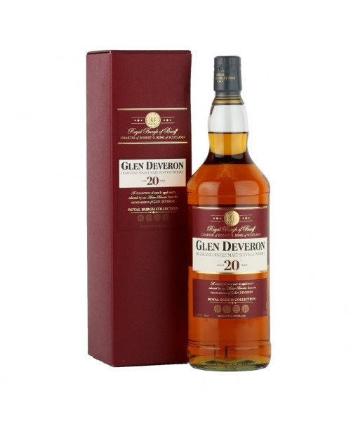 Glen Deveron 20 Ans Royal Burgh Collection<br>Whisky écossais | 1 L | Royaume Uni