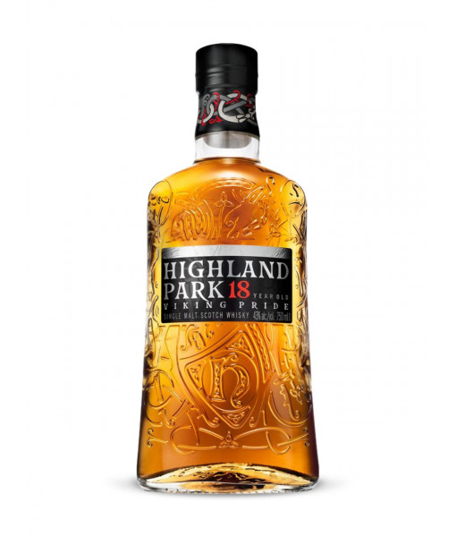 Highland Park 18 ans Scotch Single Malt<br>Whisky écossais | 750 ml | Royaume Uni