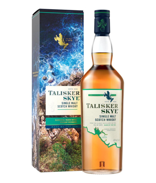 Talisker Skye Single Malt<br>Whisky écossais   |   1 L   |   Royaume Uni  Écosse