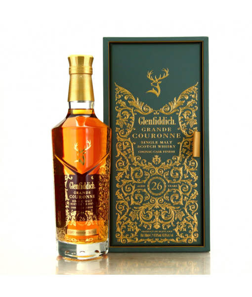 Glenfiddich Grande Couronne 26 years Single Malt<br>Whisky écossais | 700 ml | Royaume Uni