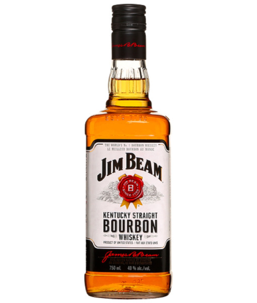 Jim Beam Bourbon<br>Whiskey américain   |   750 ml   |   États-Unis  Kentucky