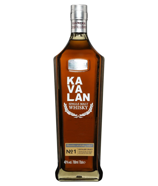 Kavalan Select No.1<br>Whisky   |   700 ml   |   Taïwan