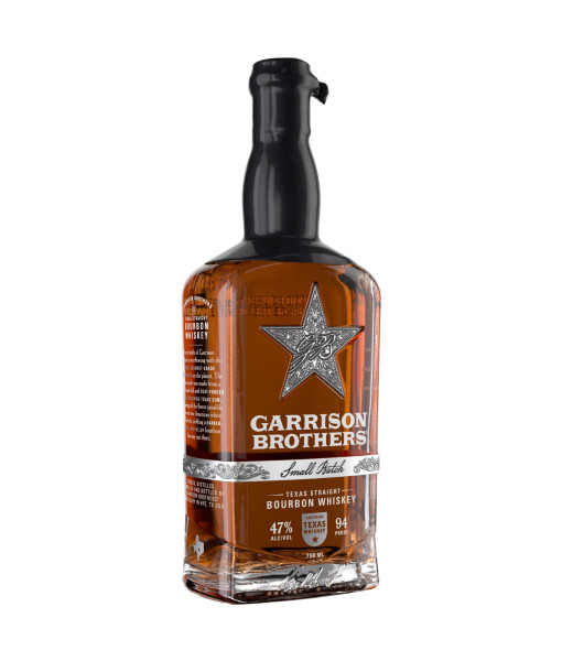 Garrison Brothers Texas Straight Small Batch Bourbon Whiskey<br>Whiskey américain | 750 ml | États-Unis, Texas