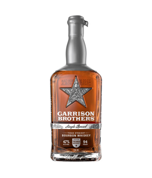 Garrison Brothers Texas Straight Single Barrel Bourbon Whiskey<br>Whiskey américain | 750 ml | États-Unis, Texas