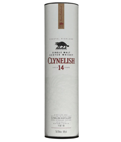 Clynelish 14 ans Highland Single Malt<br>Whisky écossais   |   750 ml   |   Royaume Uni  Écosse