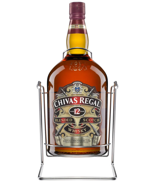 Chivas Regal Douze ans Blended<br>Whisky écossais   |   4,5 L   |   Royaume Uni  Écosse